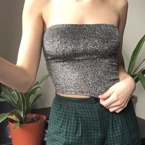 Sparkly Tube Top from Urban Outfitters